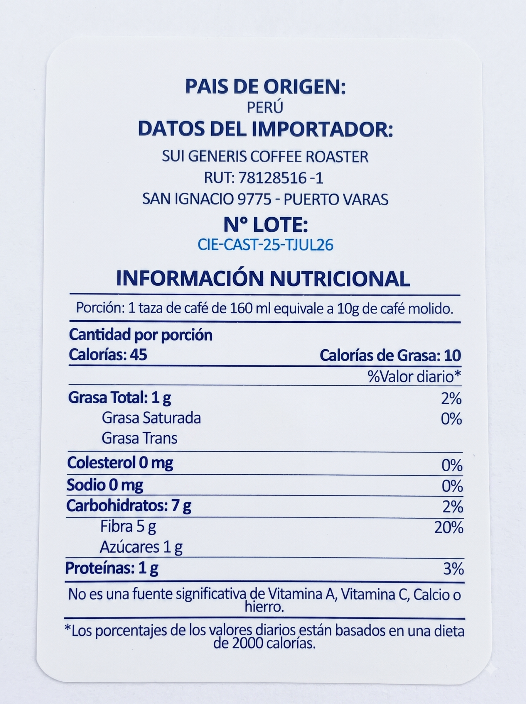 Sapphire Coffee: Cielopunku - Castilla